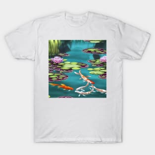 Pretty Koi Pond T-Shirt